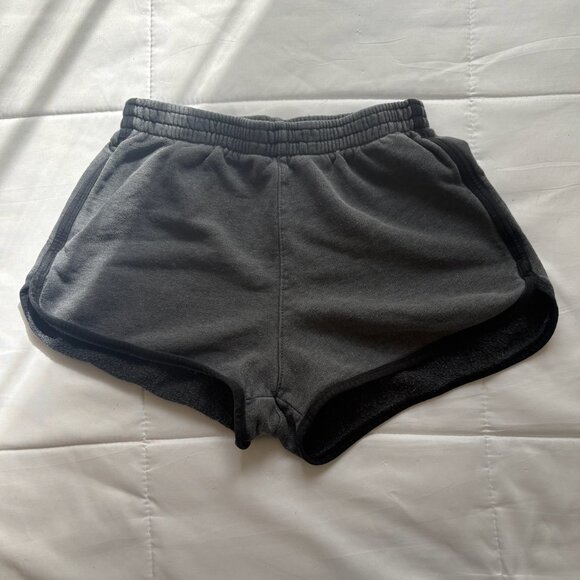 Brandy Melville Gray Fleece Shorts - Picture 1 of 3